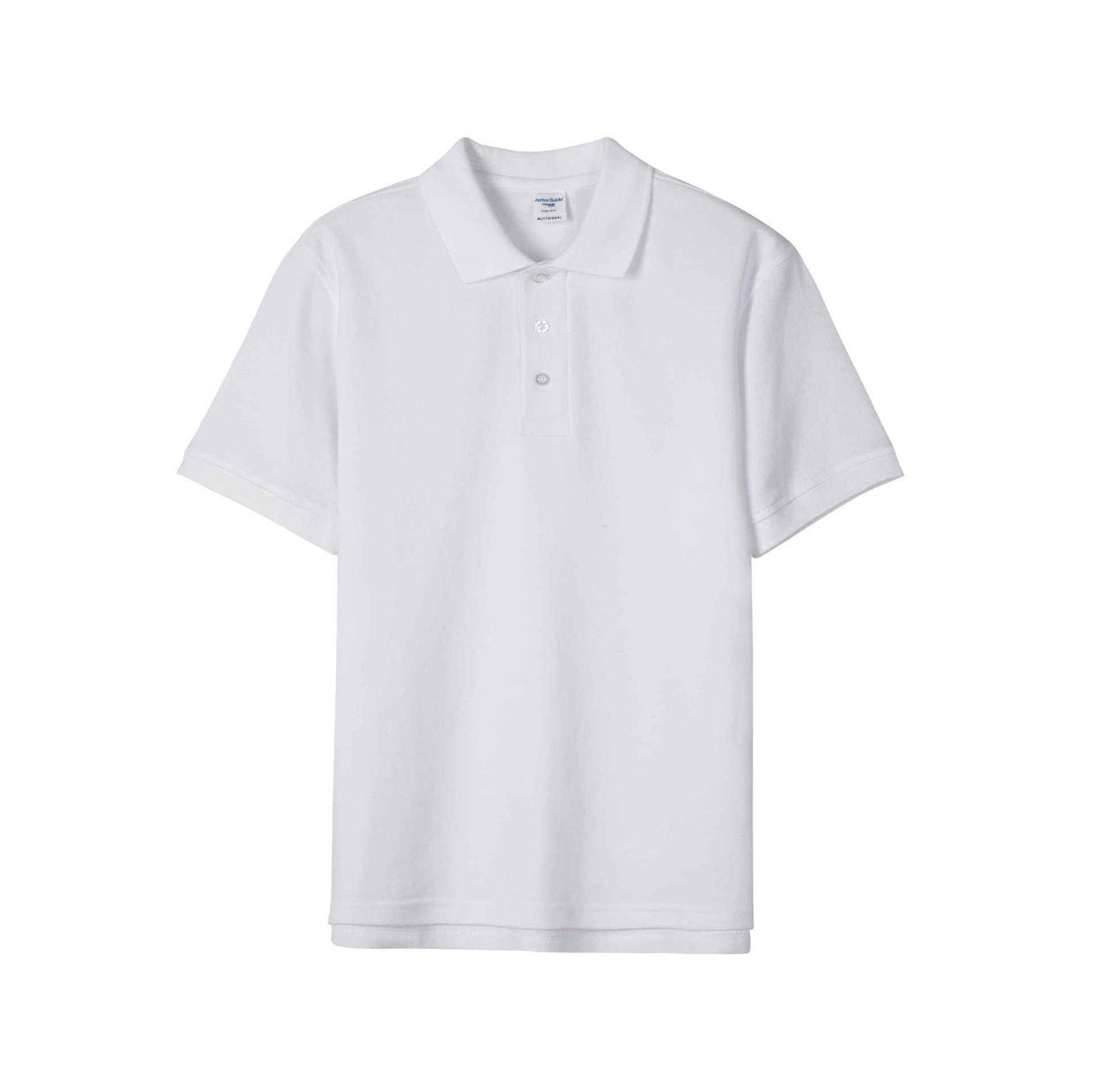 Unisex Plus-Size Solid Color Casual Polo Shirt